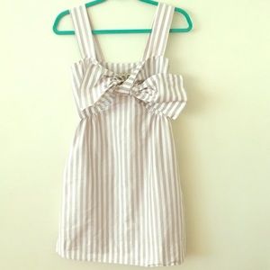 S.E.A. New York Pinstripe Dress Small